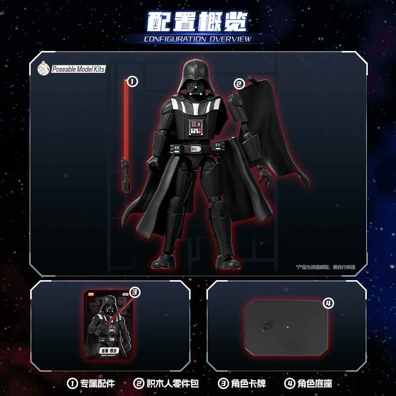 Blokees Star Wars Galaxy Vol.2 - đánh giá và giá Model Kit Figures