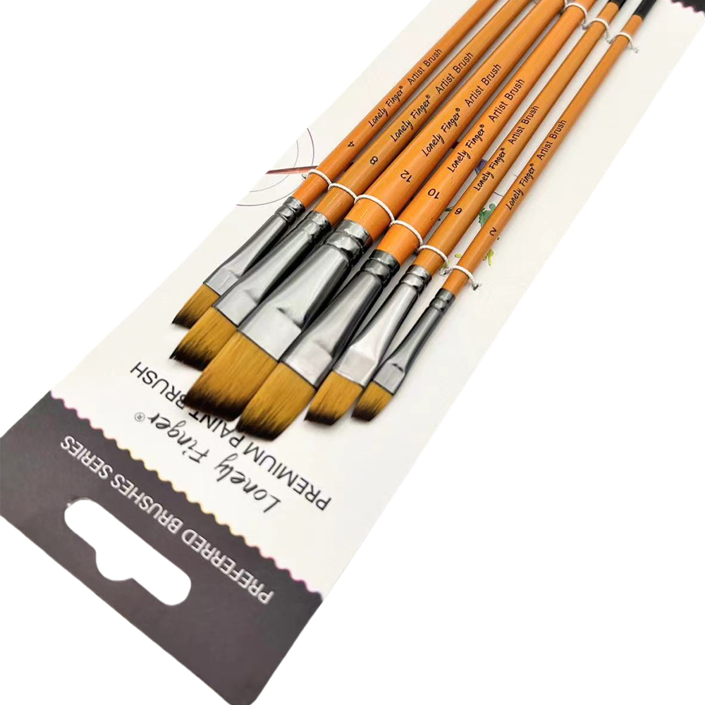 6pcs Artist Paint Brush Set Pr - đánh giá và giá Model Kit Acrylic Paint