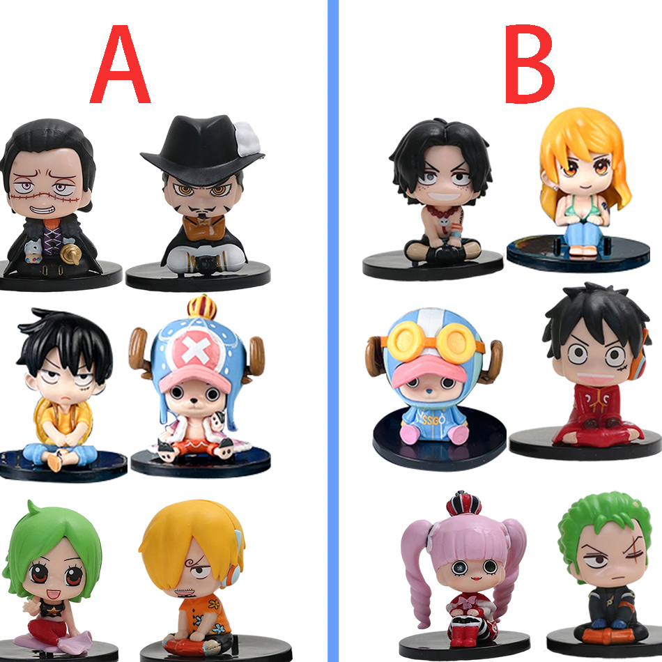 1-12pcs blind box Anime One Pi - đánh giá và giá Model Kit Luffy
