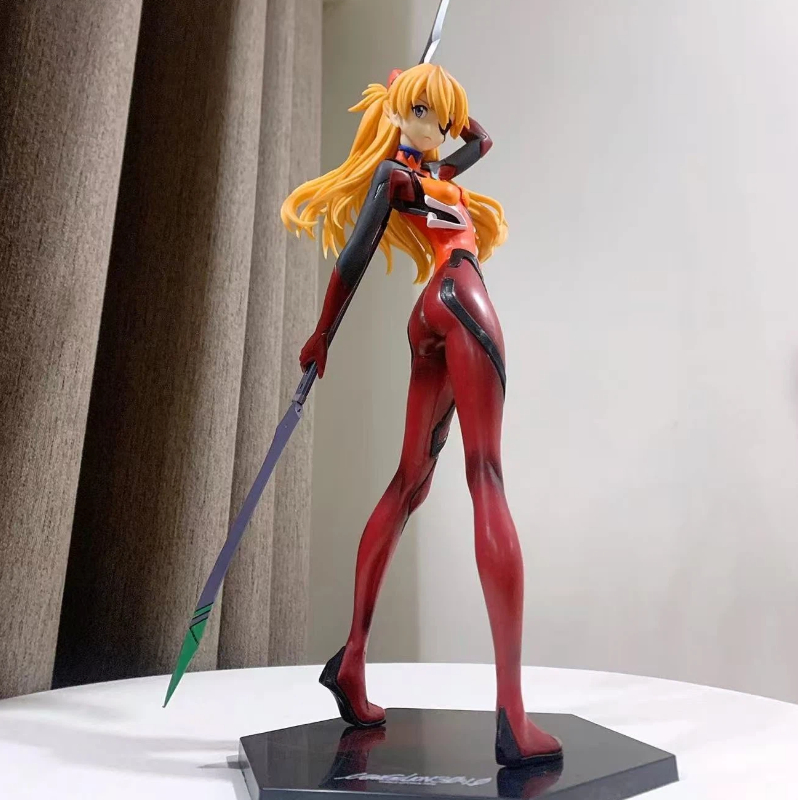 28cm Anime EVA Asuka Combat fo - đánh giá và giá Model Kit Aoshima