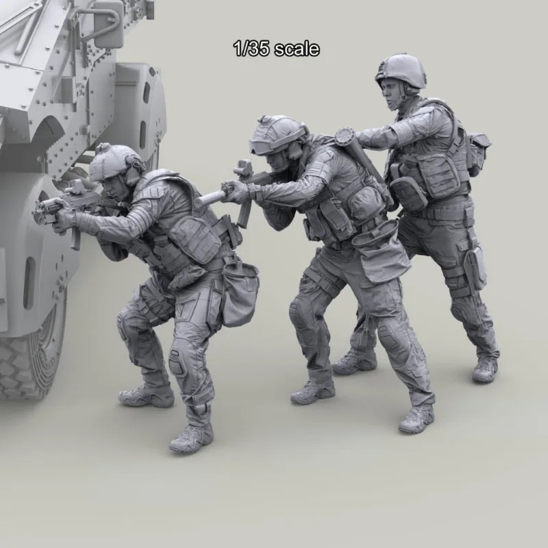 1/35 Resin Model Figure GK ， U - đánh giá và giá Model Kit Figures