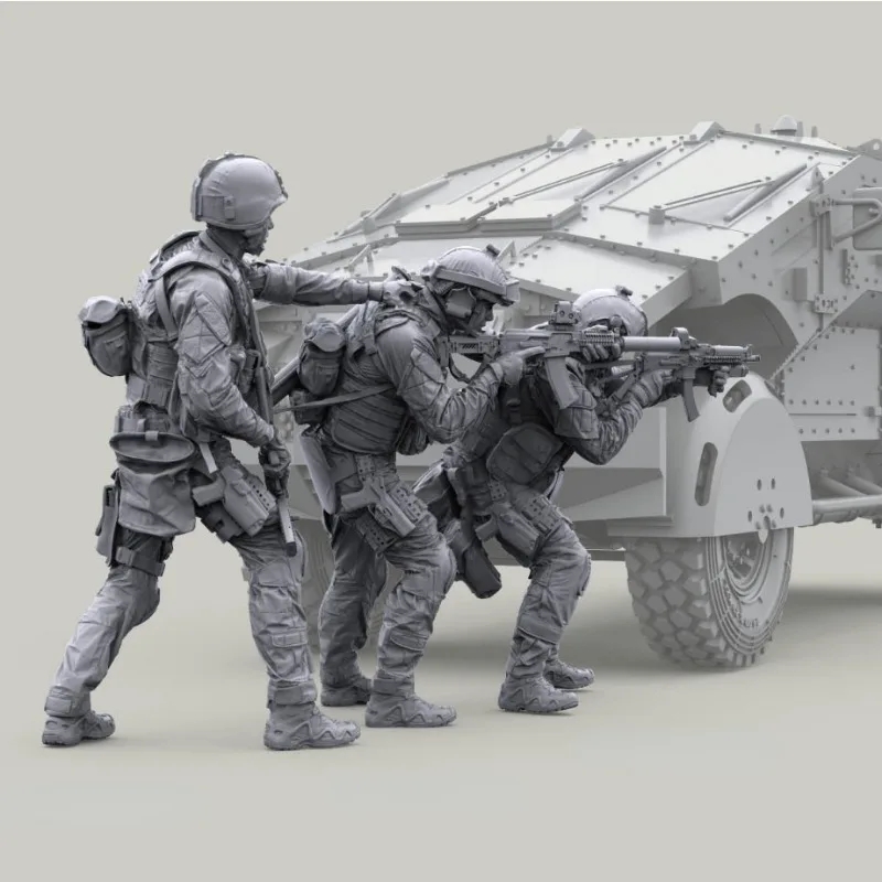1/35 Resin Model Figure GK ， U - đánh giá và giá Model Kit Figures