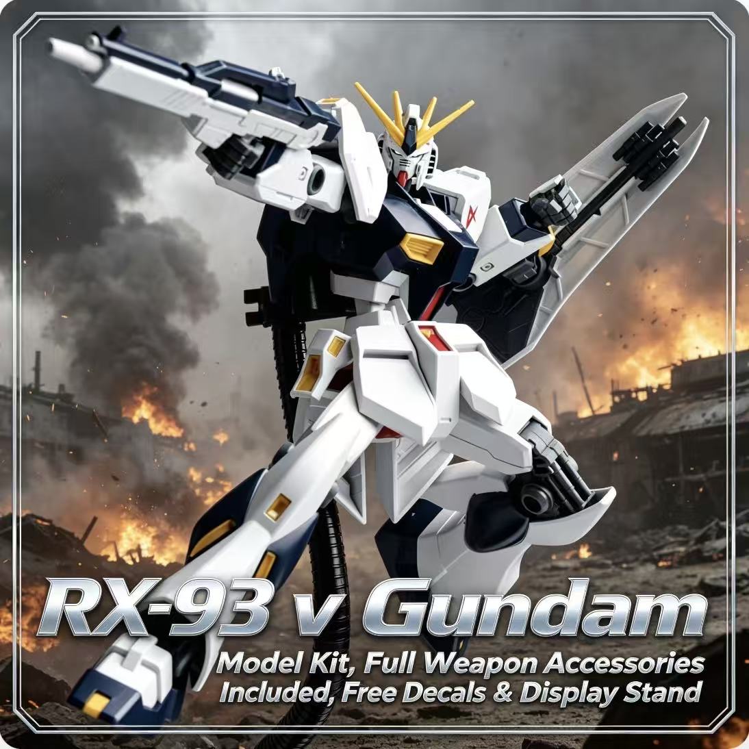 93HG 1/144 ENTRY GRADE RX-93 V - đánh giá và giá Model Kit Entry Grade
