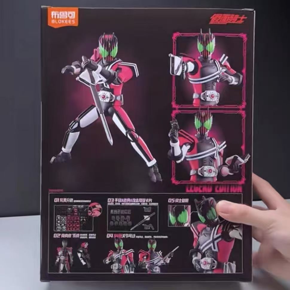 In Stock Blokees Kamen Rider L - đánh giá và giá Model Kit Wolverine