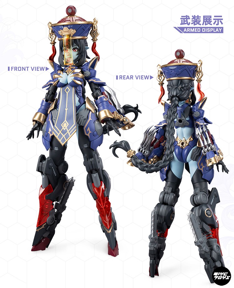 In Stock HEMOXIAN REVERBERATIO - đánh giá và giá Model Kit Zombie Girl