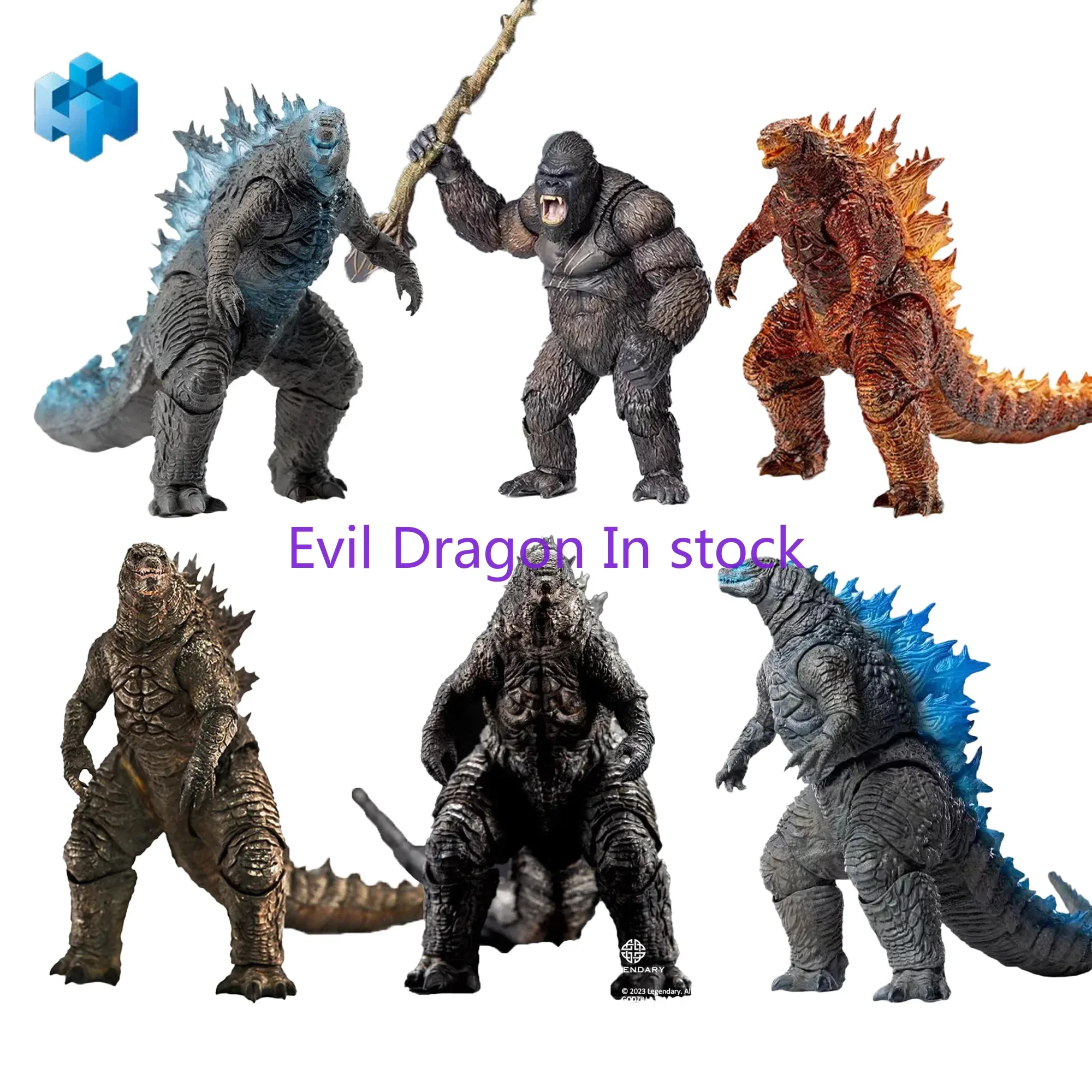 HIYA GODZILLA Vs KONG NEW EMPI - đánh giá và giá Model Kit Kiryu