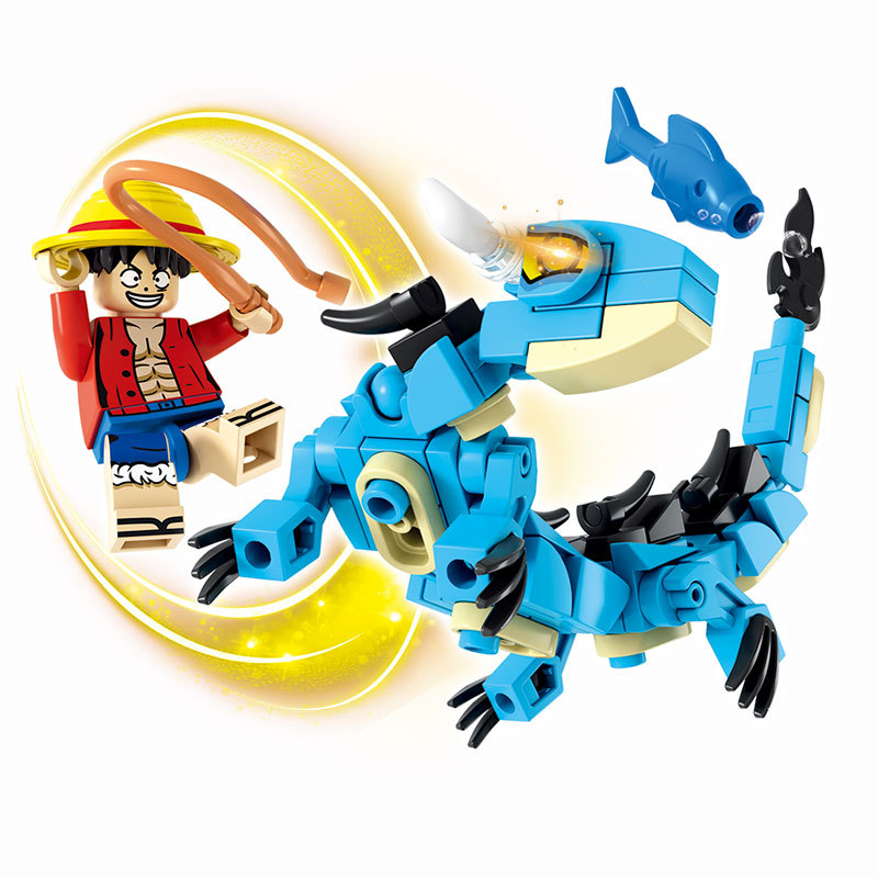 One Piece Building Blocks Blin - đánh giá và giá Model Kit Luffy