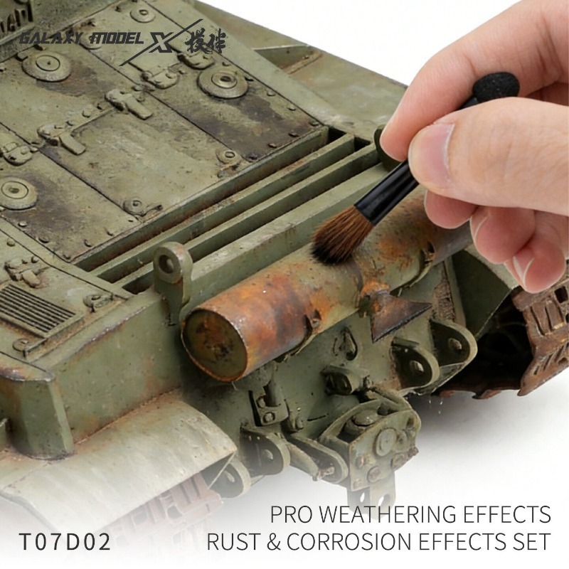 Galaxy T07D01-T07D06 6 Colors  - đánh giá và giá Weathering Model Kit