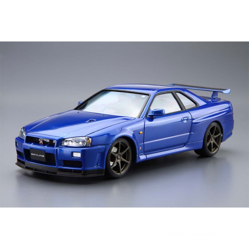 Static assembly car model Aosh - đánh giá và giá Model Kit Aoshima