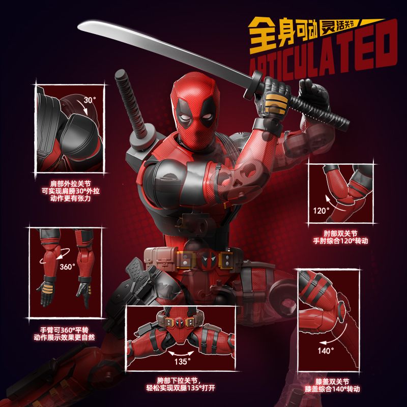 BLOKEES Original 2024 Deadpool - đánh giá và giá Model Kit Wolverine
