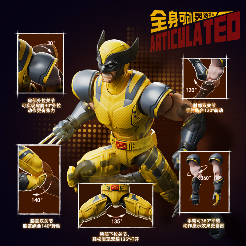 BLOKEES Original 2024 Deadpool - đánh giá và giá Model Kit Wolverine