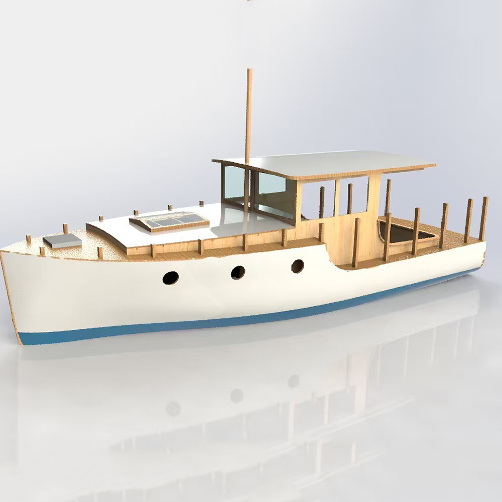 RC Boat 70cm European Classica - đánh giá và giá Model Kit Yacht