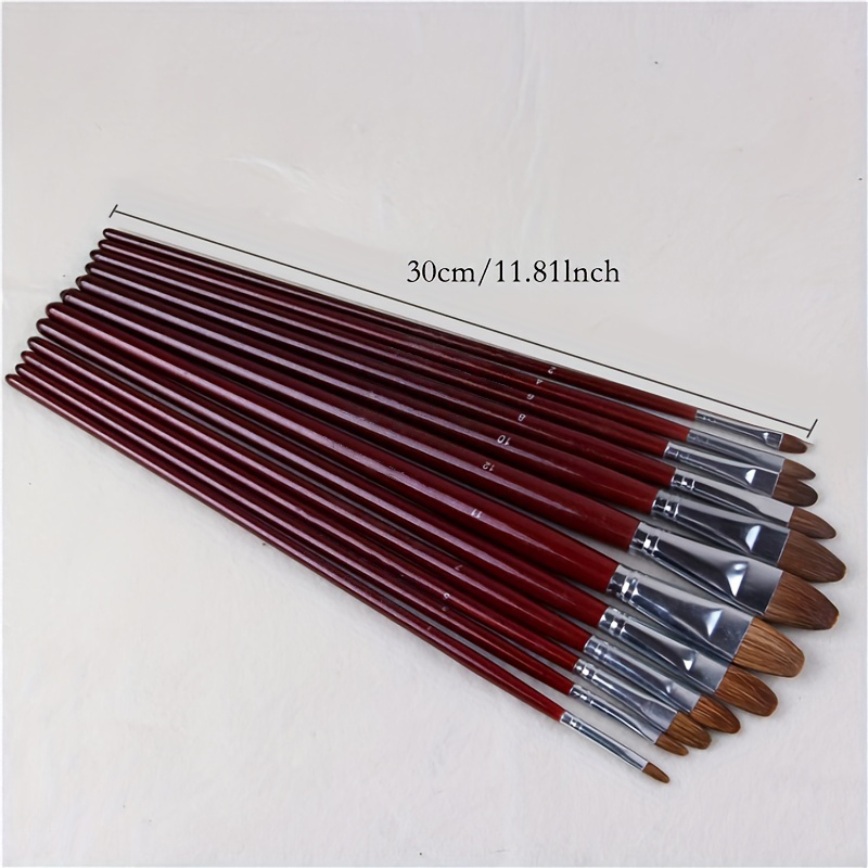 6 Cái/bộ Cao Cấp Chồn Tóc Tran - đánh giá và giá Model Kit Acrylic Paint